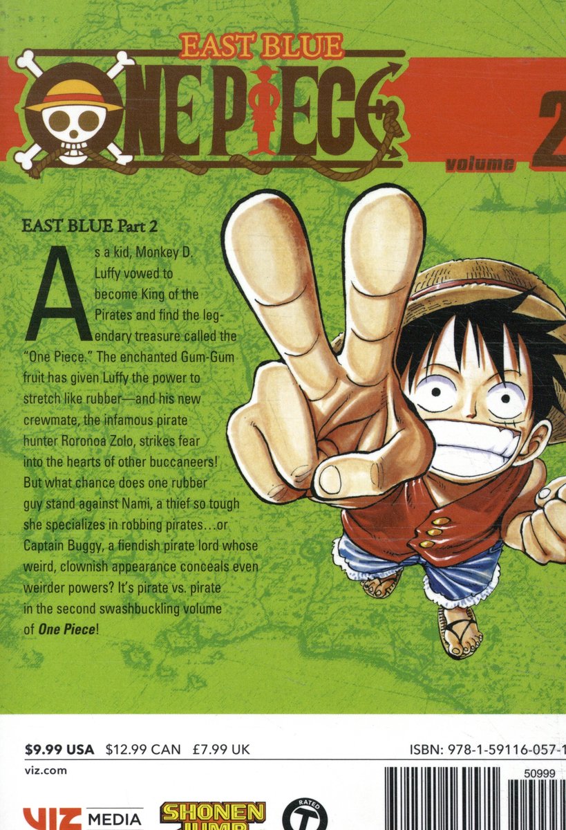 One Piece Volume 2 - Pirate vs. Pirate met Captain Buggy de Clown
