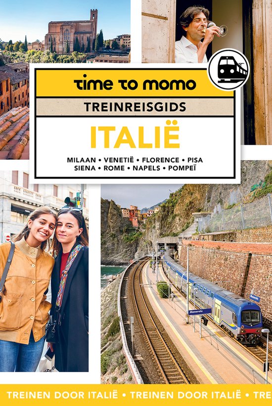 Treinreisgids Italie - cover