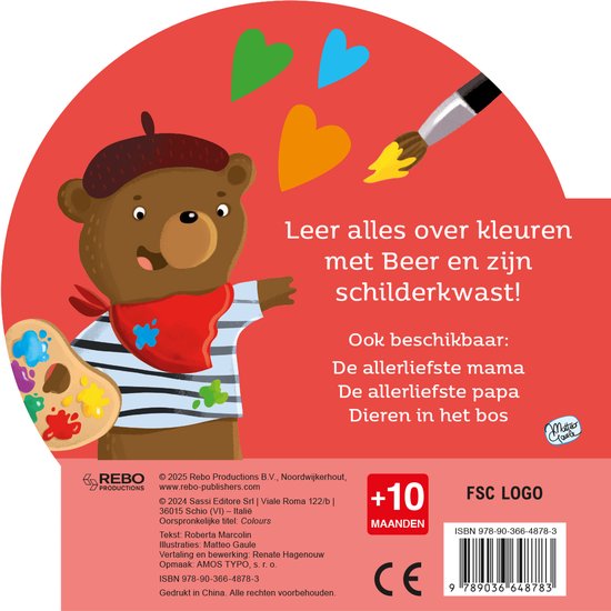 Kartonboek - Kleuren - 6558783