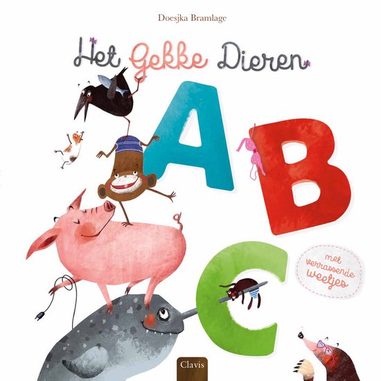 Het Gekke Dieren-ABC - cover