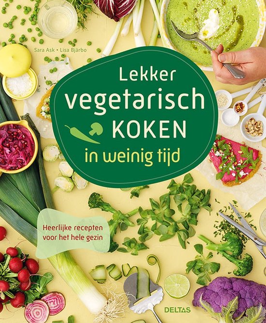 Deltas Lekker vegetarisch koken 1 Boek - cover