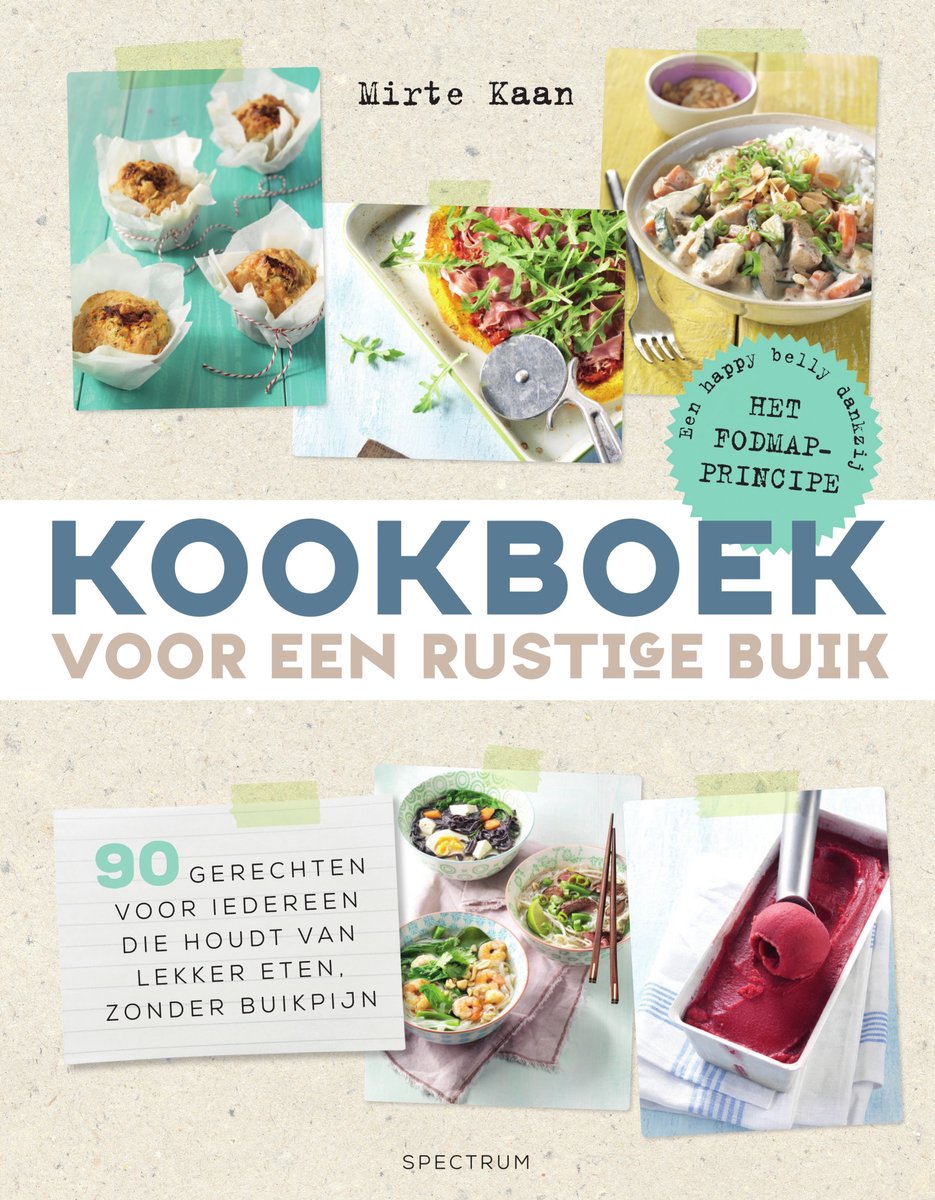 Omslag van Kookboek voor een rustige buik