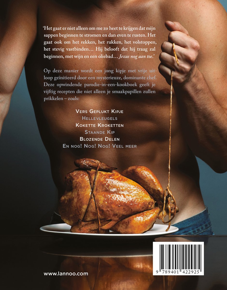 Vijftig tinten kip - back cover