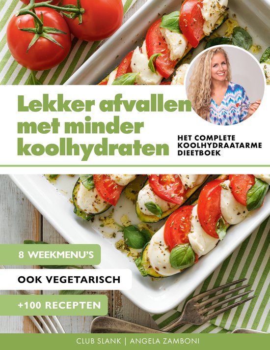 Lekker afvallen met minder koolhydraten - cover