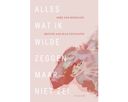 Omslag van Alles wat ik wilde zeggen maar niet zei