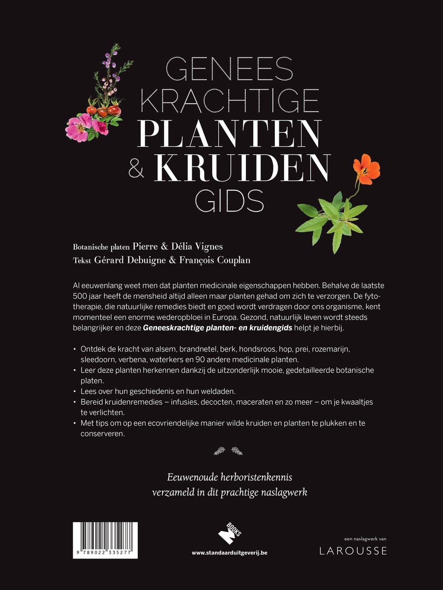 Geneeskrachtige planten- & kruidengids - back cover