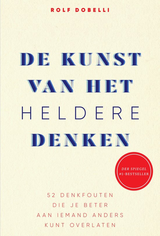 De kunst van het heldere denken - cover