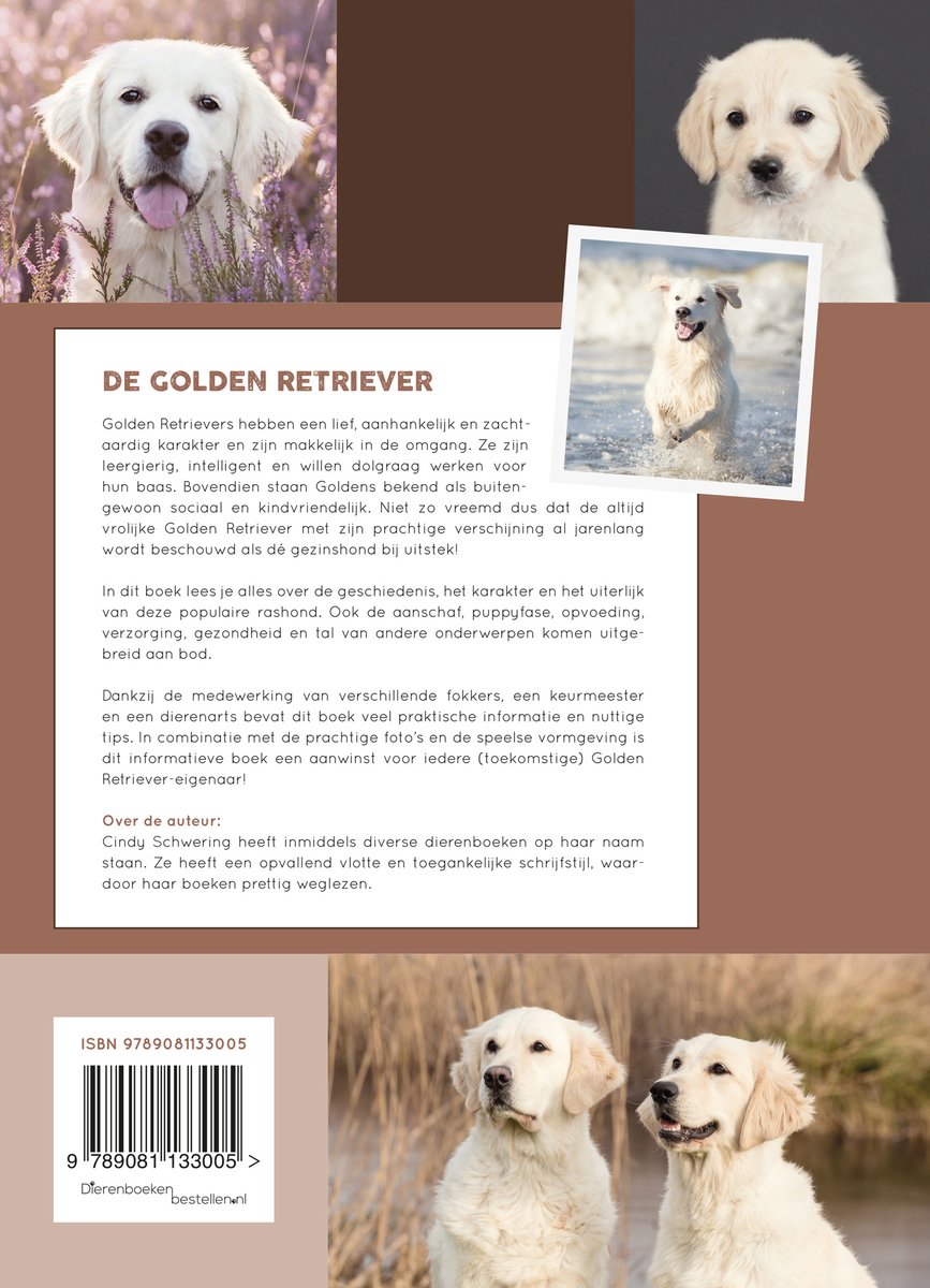 De Golden Retriever - back cover