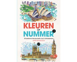 foto van Kleuren op nummer 3 - 30 kleurpuzzels voor volwassenen - Skylines