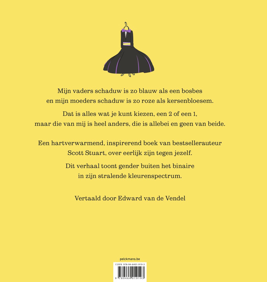 Mijn schaduw is paars - back cover