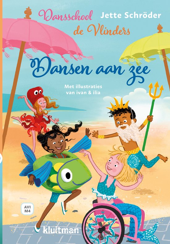 Lekker lezen met Kluitman - Dansschool de vlinders. Dansen a ... - cover