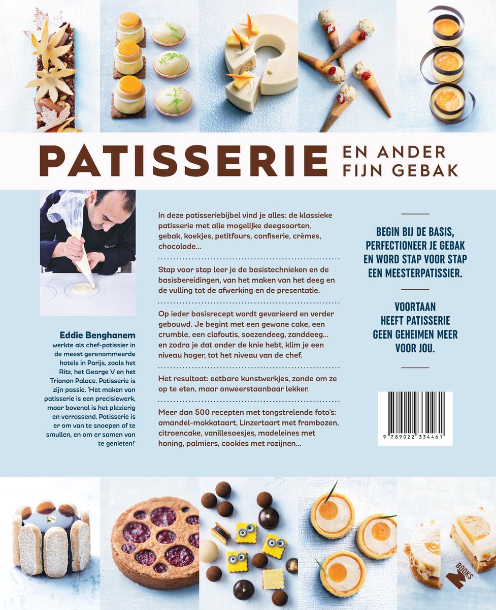 Patisserie en ander fijn gebak - back cover