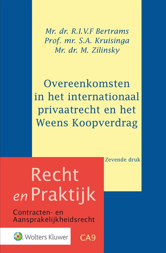 Recht en Praktijk - contracten en aansprakelijkheidsrecht CA ... - cover