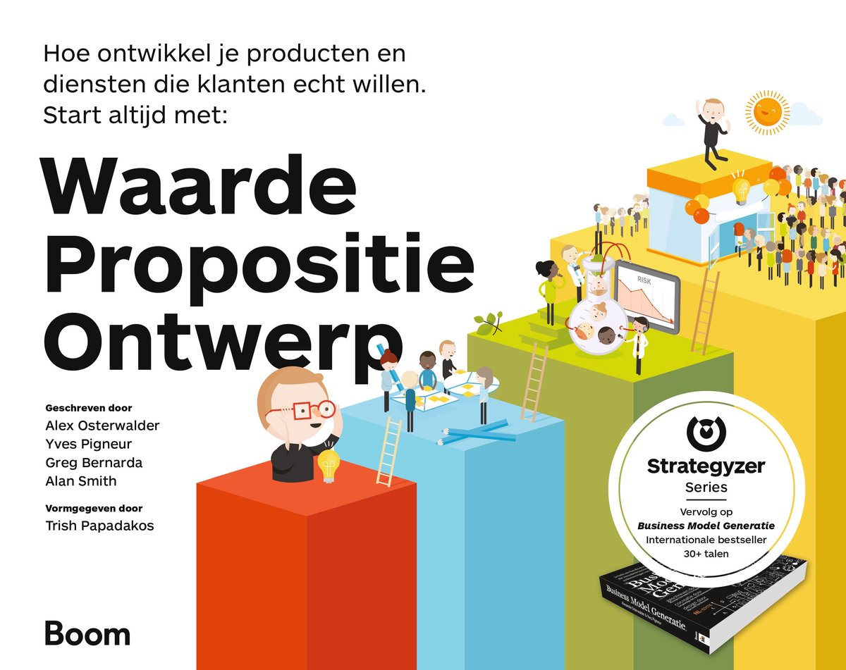 Omslag van Waarde propositie ontwerp