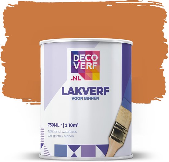 Decoverf peinture laque orange, 750ml