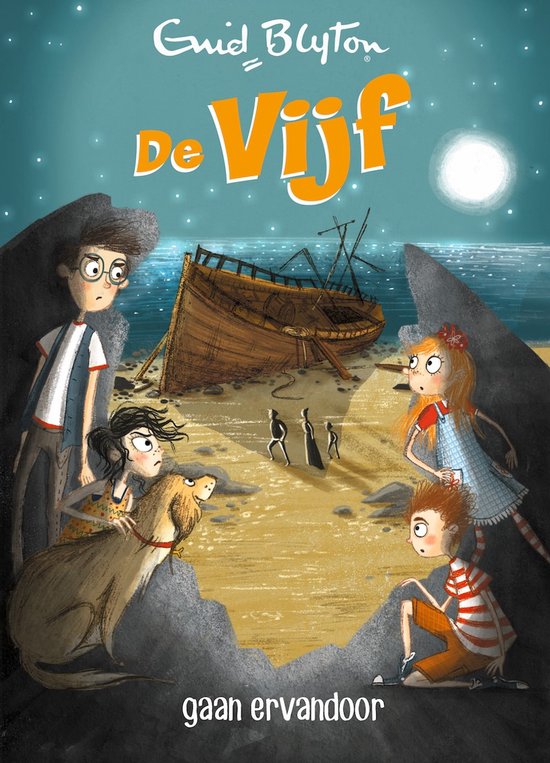 De Vijf 3 - De Vijf gaan ervandoor - cover