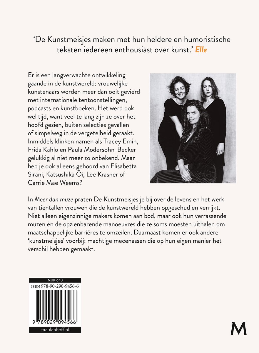 Meer dan muze - back cover