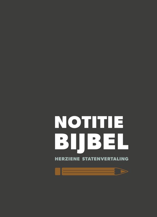 Notitiebijbel - cover