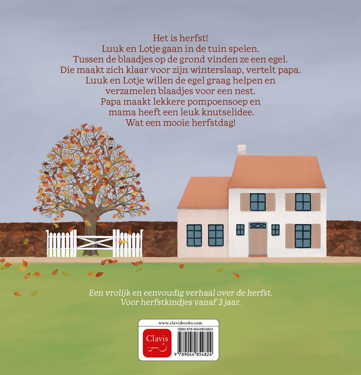 Luuk en Lotje - Luuk en Lotje. Het is herfst! - back cover