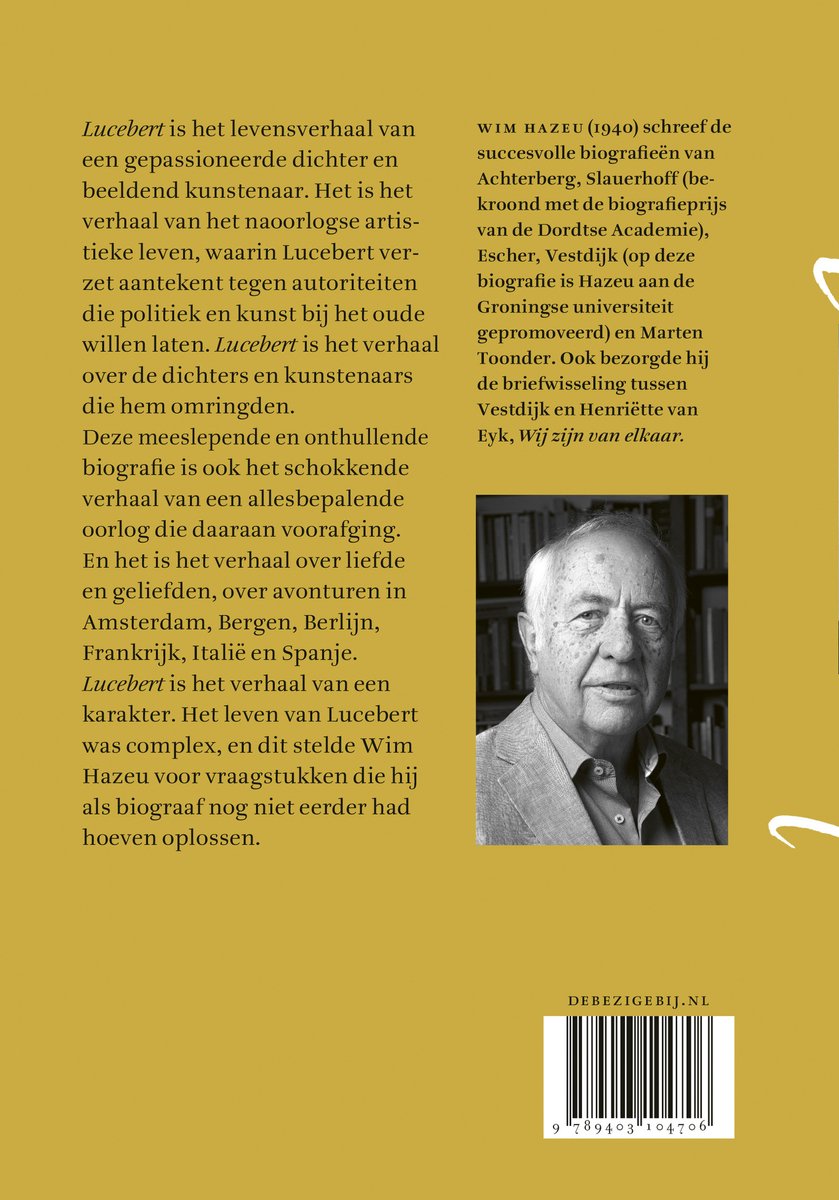 Lucebert - back cover