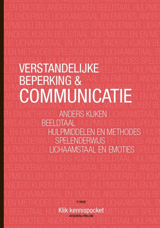 Verstandelijke beperking & communicatie - cover
