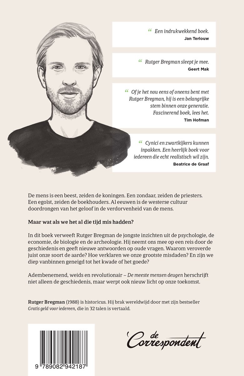 De meeste mensen deugen - back cover