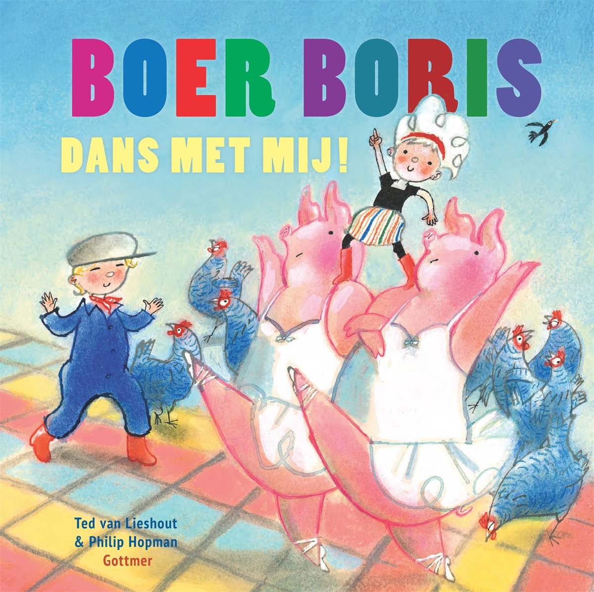 Omslag van Boer Boris - Boer Boris, dans met mij!