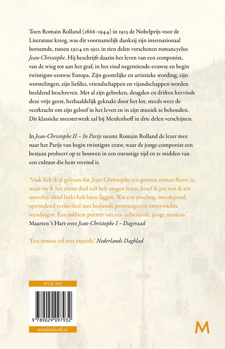 Jean-Christophe 2 - In Parijs - back cover