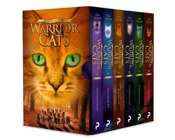 Omslag van Warrior cats serie II cadeaubox 6 paperback boeken