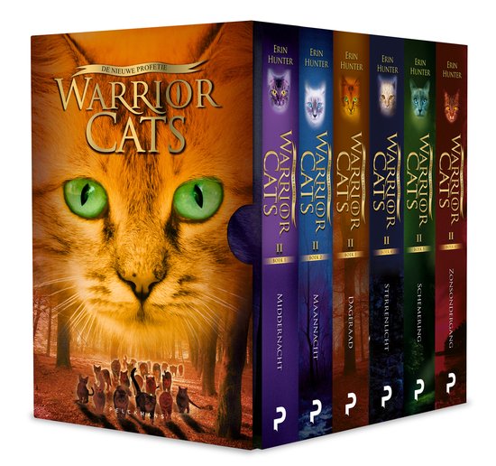 Warrior cats serie II cadeaubox 6 paperback boeken