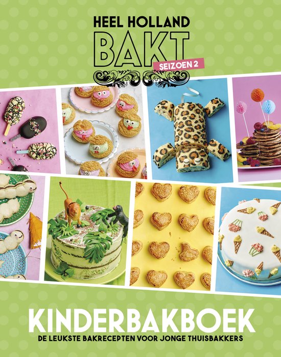 Heel Holland bakt kinderbakboek seizoen 2 - cover