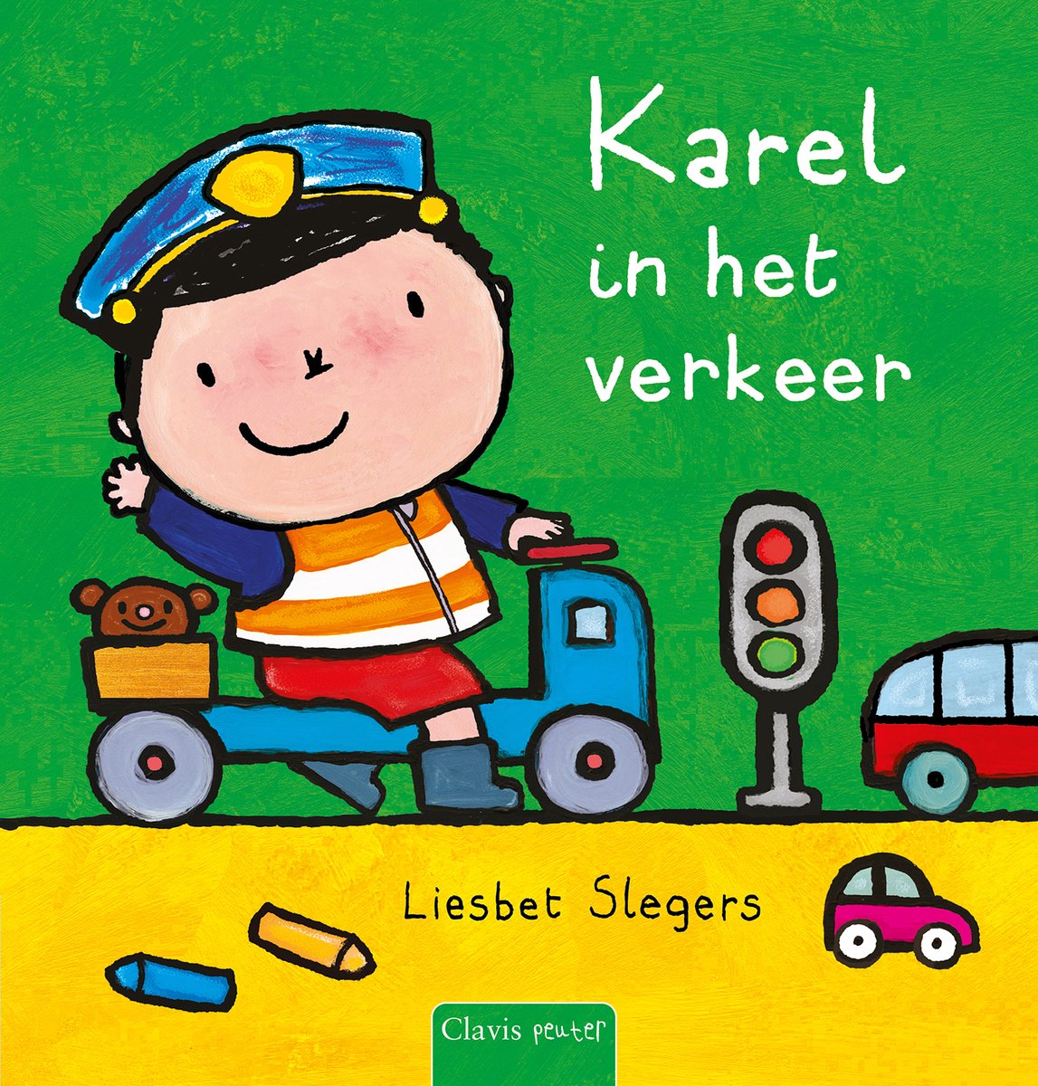 Omslag van Clavis Peuterboek - Karel In Het Verkeer