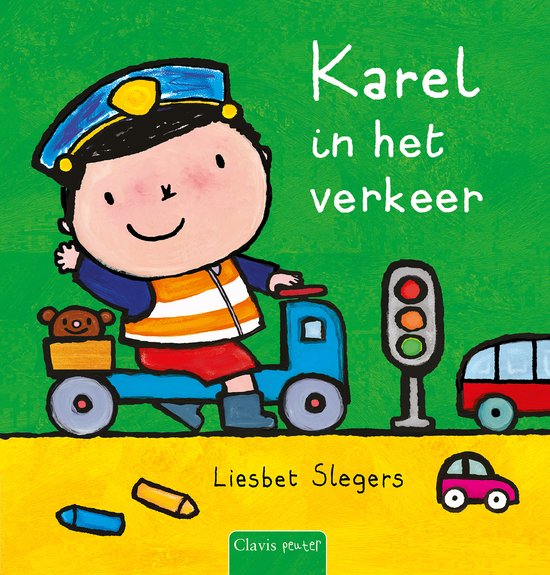 Clavis Peuterboek - Karel In Het Verkeer - cover