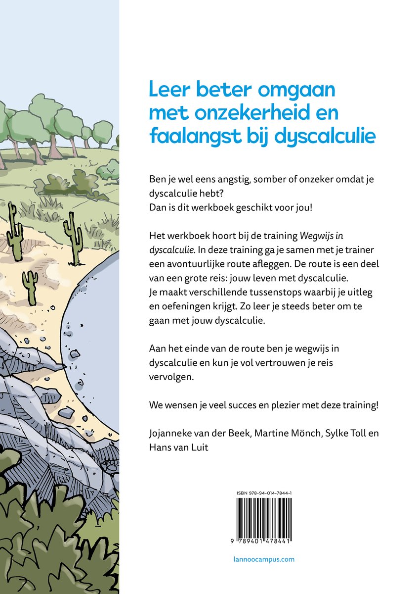 Wegwijs in dyscalculie - back cover