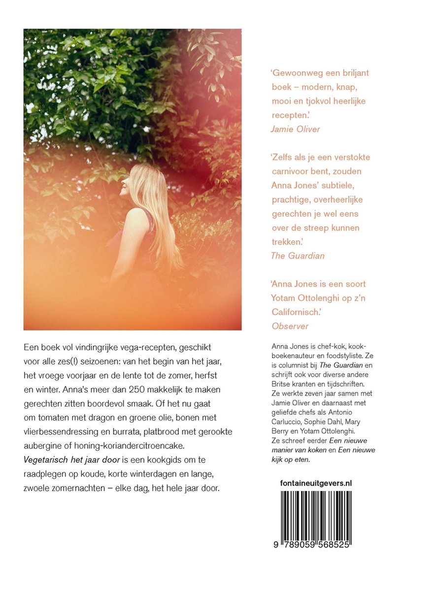 Vegetarisch het jaar door - back cover