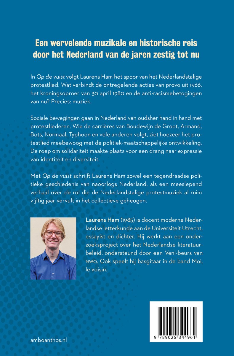 Op de vuist - back cover