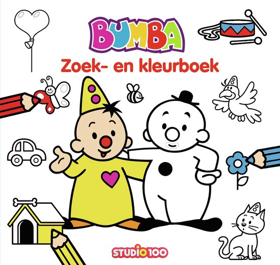 Bumba zoek- en kleurboek