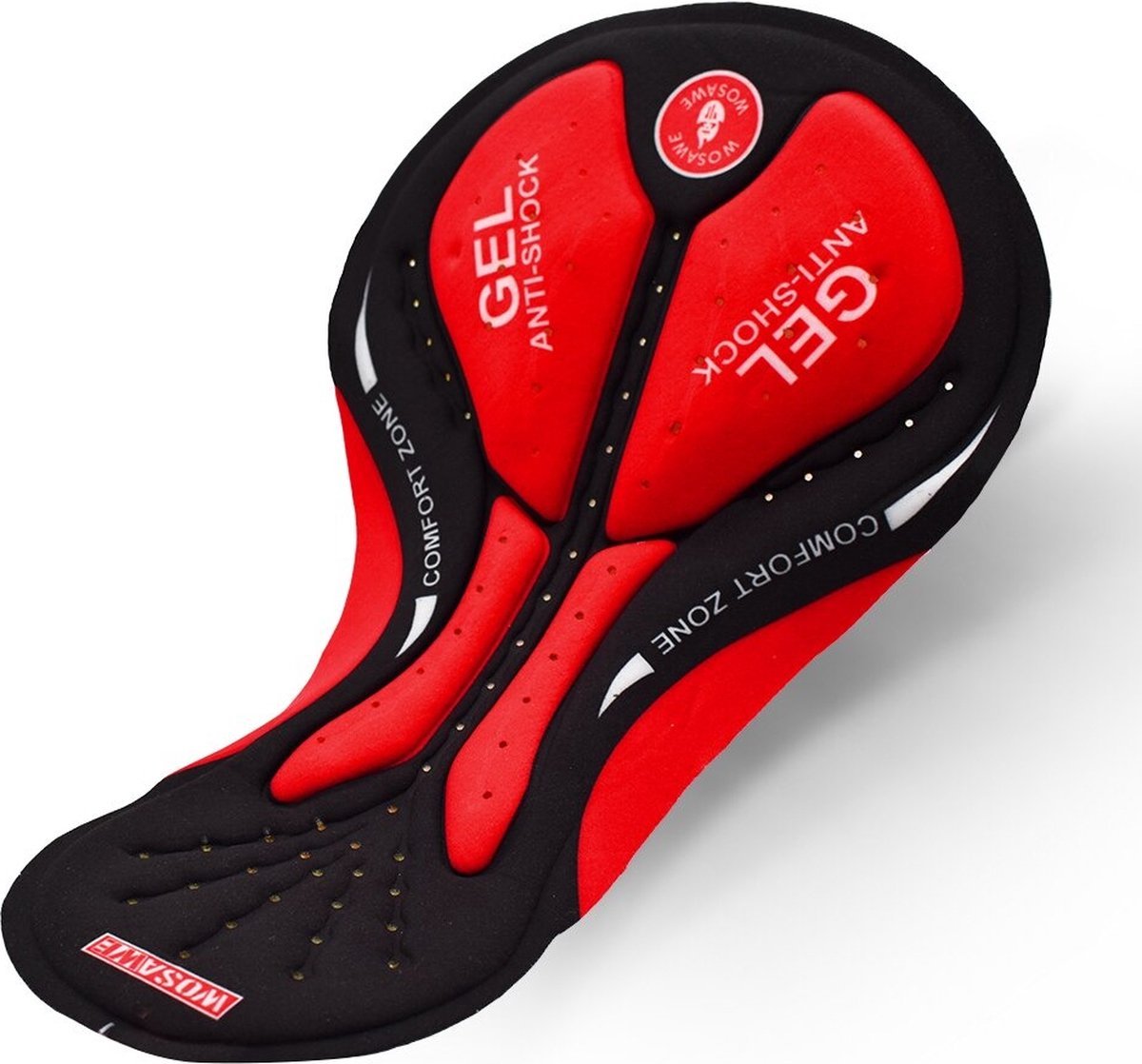 Fietsbroek Zeem - Fiets broek - Fiets Zadel Zeem - Gel Pad - Rood - Universeel