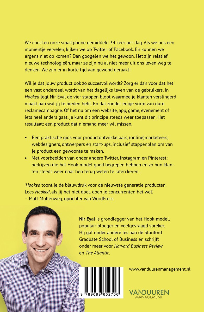 Hooked - back cover