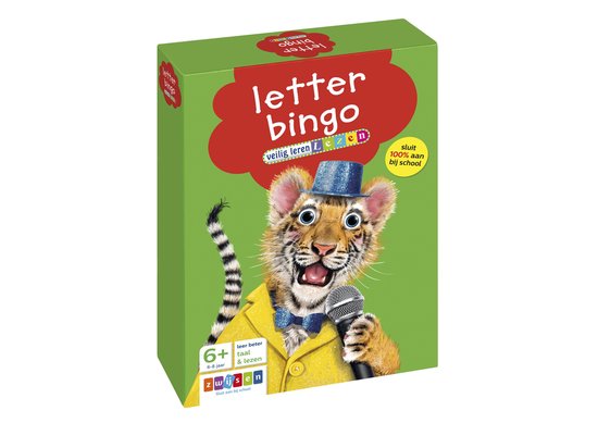 Veilig leren lezen edutainment – Letterbingo