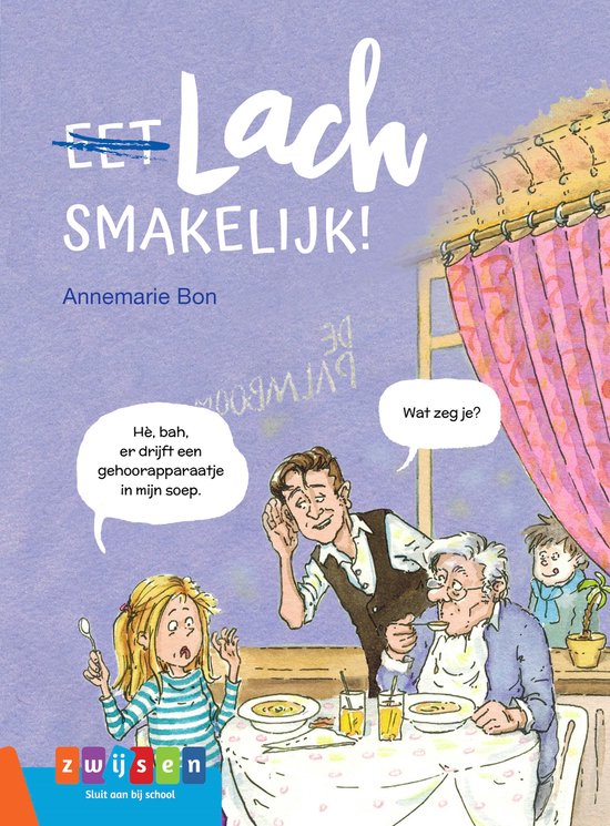 Leesserie Estafette - Lach smakelijk! - cover