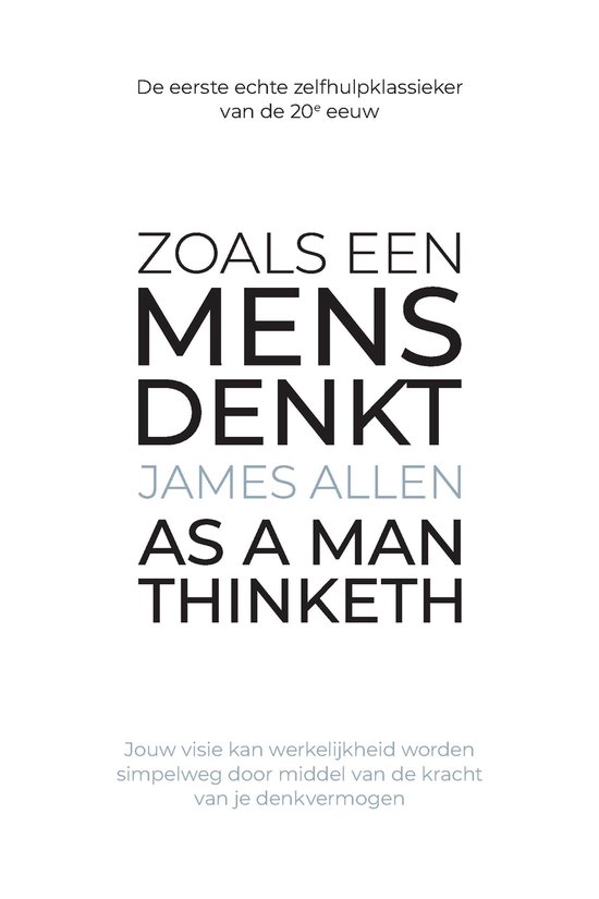 Zoals een mens denkt