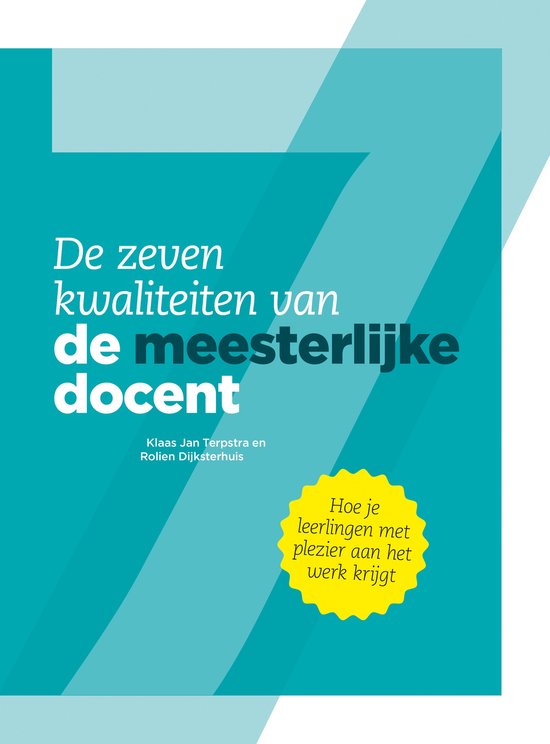 De zeven kwaliteiten van de meesterlijke docent - cover