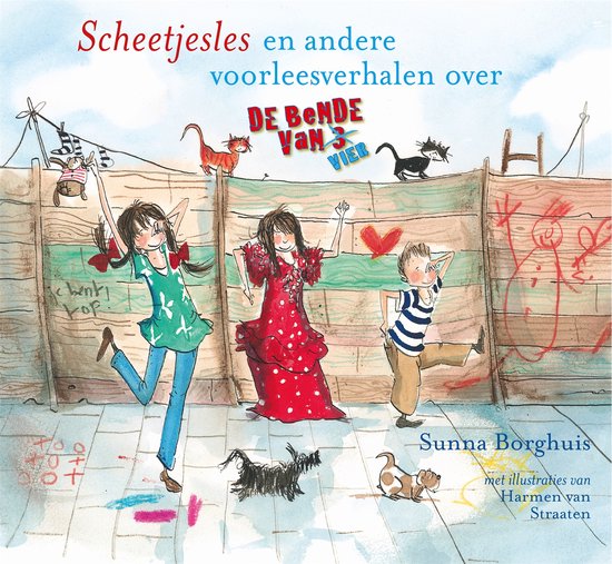 De bende van vier - Scheetjesles - cover