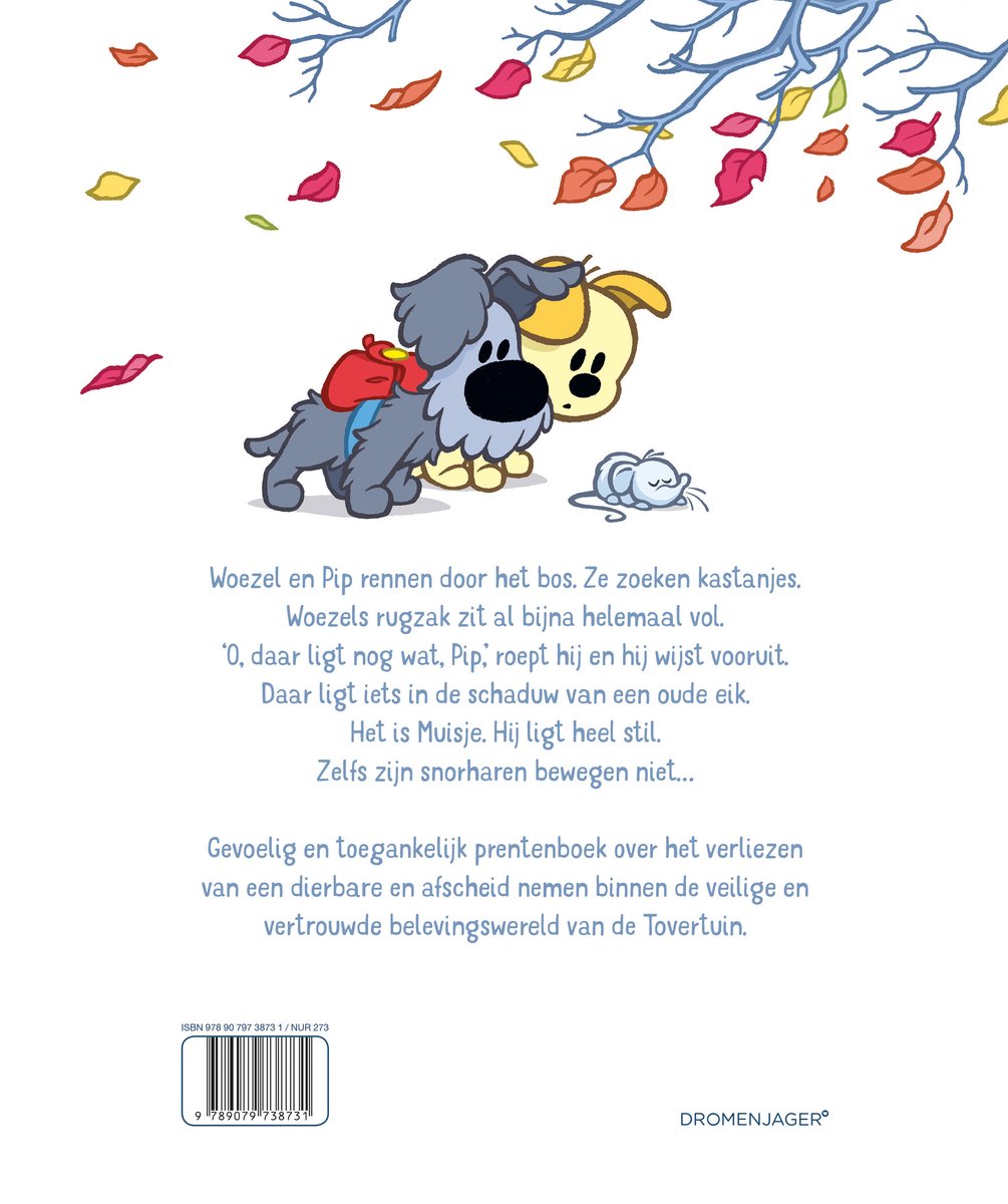 Woezel & Pip - Dag lief Muisje - back cover