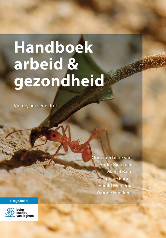 Handboek arbeid & gezondheid - cover