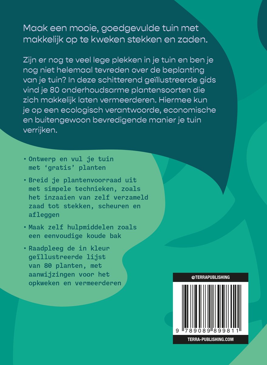 Kweek je eigen planten - back cover