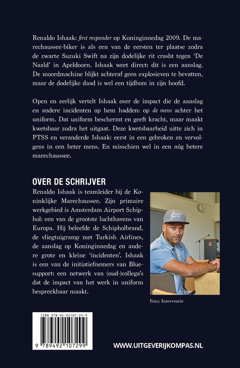 First responder - back cover