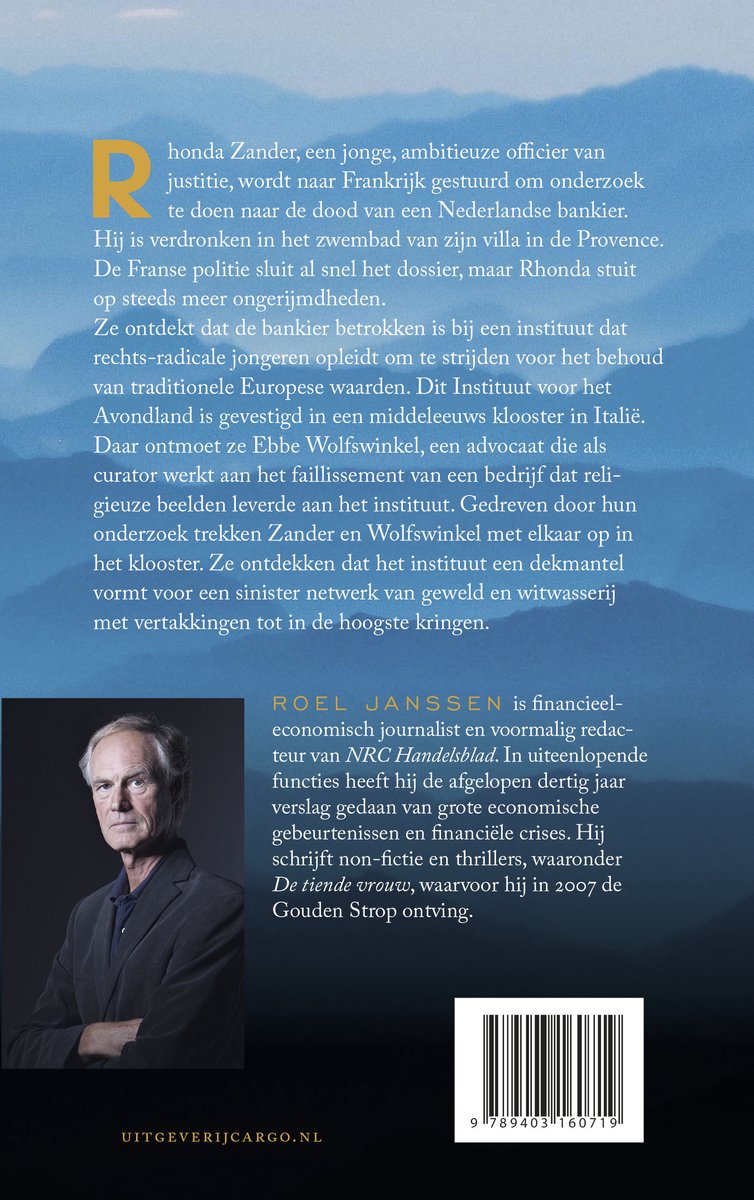 De witwasser - back cover