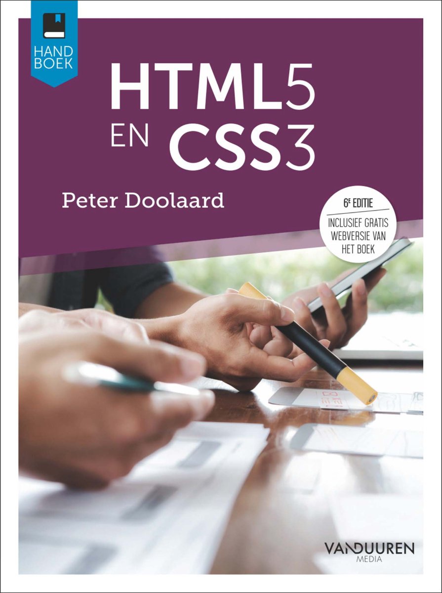Omslag van Handboek - Handboek HTML5 en CSS